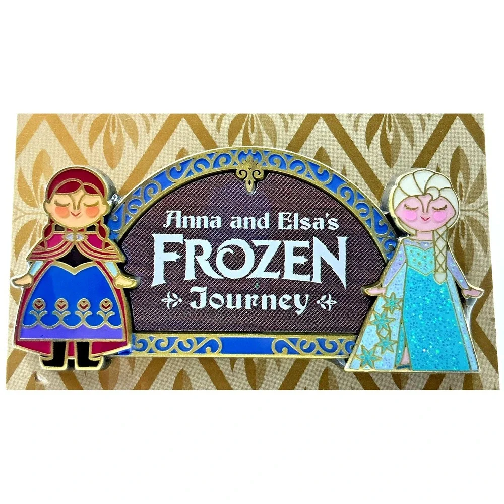 Tokyo DisneySea Frozen Journey Pin Anna Elsa Fantasy Springs Japan